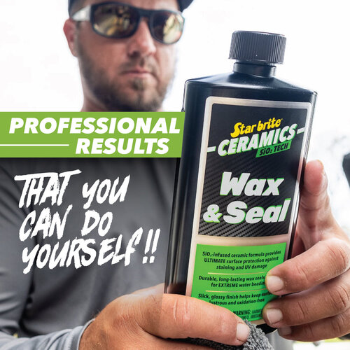 Star Brite Ceramics Wax & Seal - Green Apple Scent  16oz