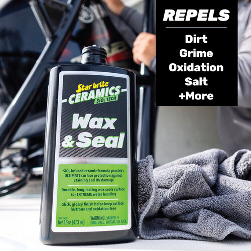 Star Brite Ceramics Wax & Seal - Green Apple Scent  16oz