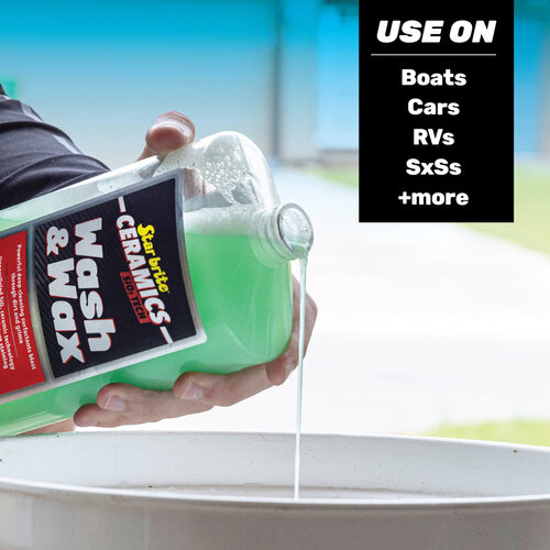 Star Brite Ceramic Wash & Wax - Watermelon Scent 32oz