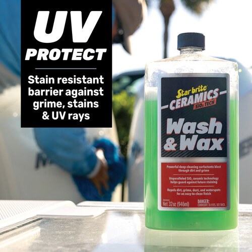 Star Brite Ceramic Wash & Wax - Watermelon Scent 32oz