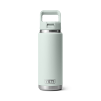 RAMBLER 26 OZ WATER BOTTLE WITH COLOR-MATCHED STRAW CAP
