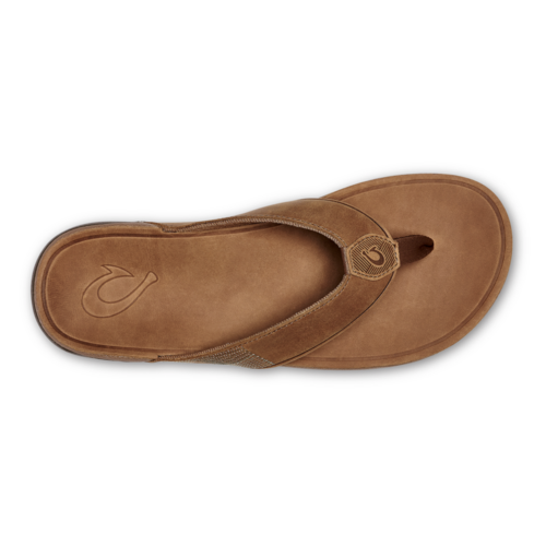 Olukai Tuahine Men's Waterproof Leather Beach Sandals