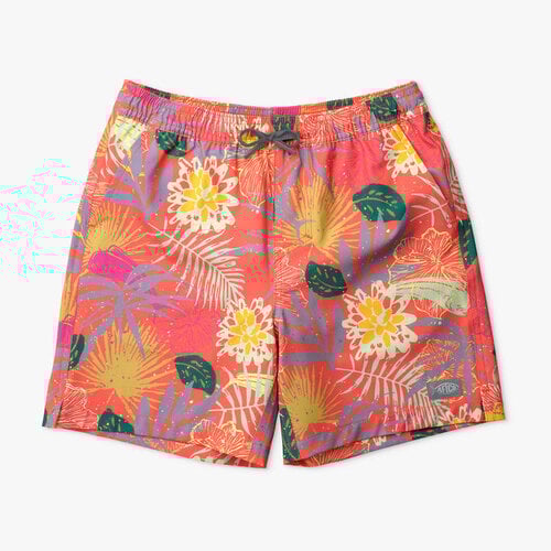 Aftco Boys Strike Short Printed