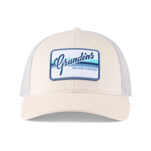 Grundens Low Pro Script Trucker Hat