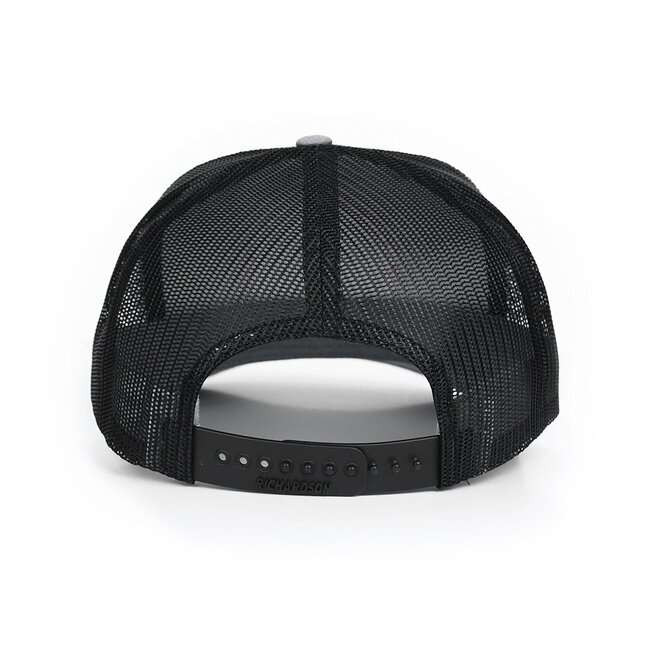 Grundens Trucker Hat Grey/Black - Poseidon