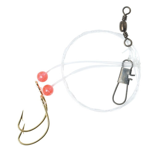 Eagle Claw Lazer Sharp Double Hook Pompano Rig