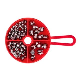 Eagle Claw Removable Split-Shot Sinker Mini Dial Pack