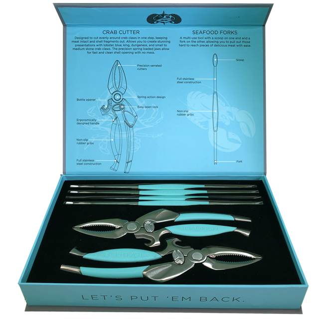 Toadfish Crab and Lobster Tool Set