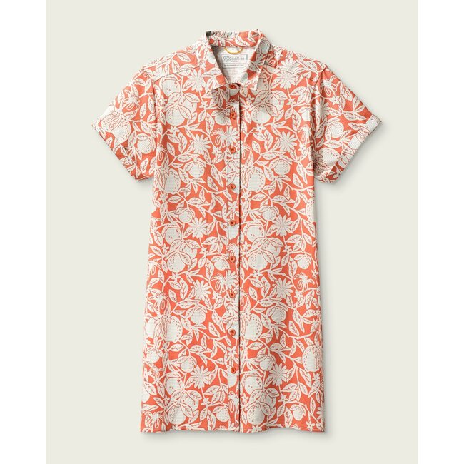 Marsh Wear Breeze Weave  Dress - Lobster