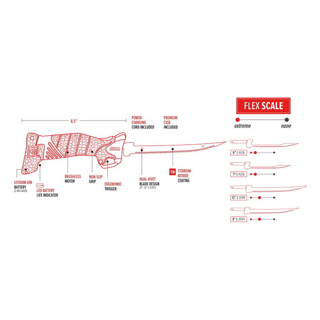 Bubba Pro Series Cordless Electric Fillet Knife