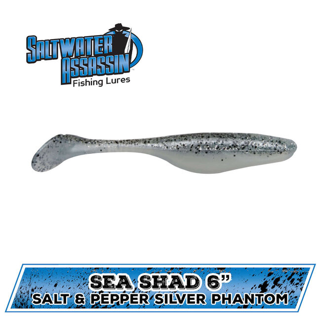 Bass Assassin Sea Shad 4" & 6″