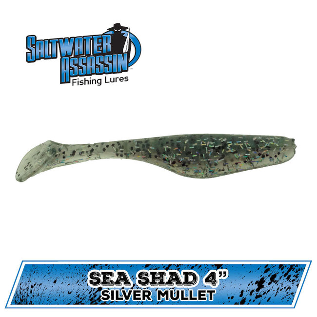Bass Assassin Sea Shad 4" & 6″