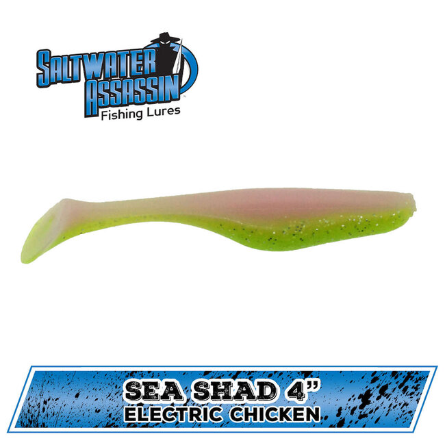 Bass Assassin Sea Shad 4" & 6″