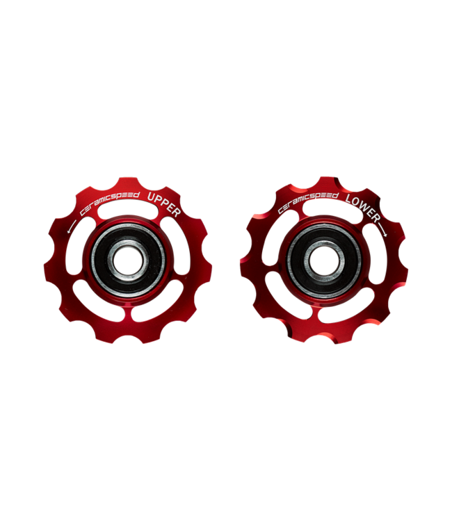 CERAMICSPEED GALETS CAMPY 11S ROUGE STANDARD
