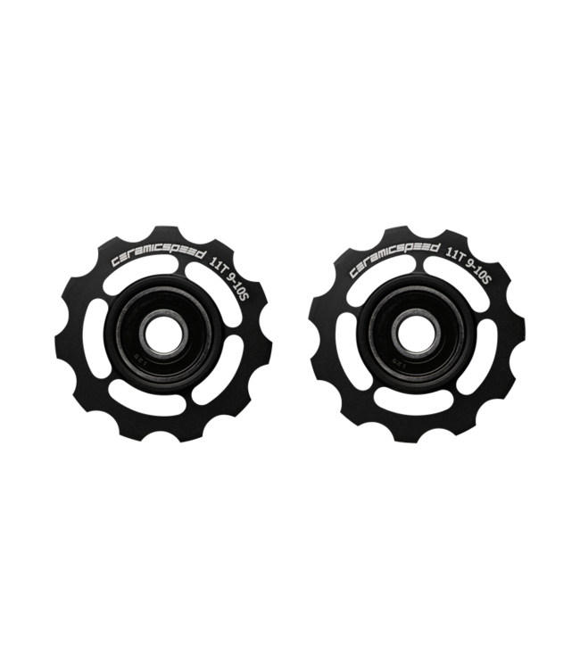 PULLEY WHEELS SHIMANO 9/10S BLK STANDARD