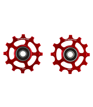 CERAMICSPEED PULLEY WHEEL SRAM AXS 12S ROAD RED STANDARD