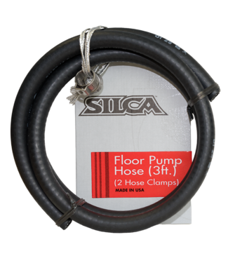 Silca REPLACEMENT HOSE 3FT W/CLAMP