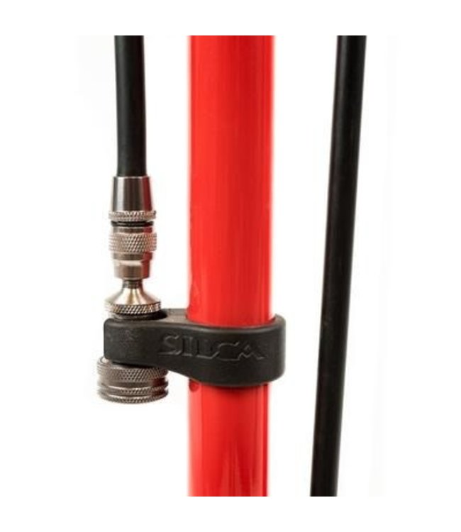 FLOOR PUMP PISTA RED