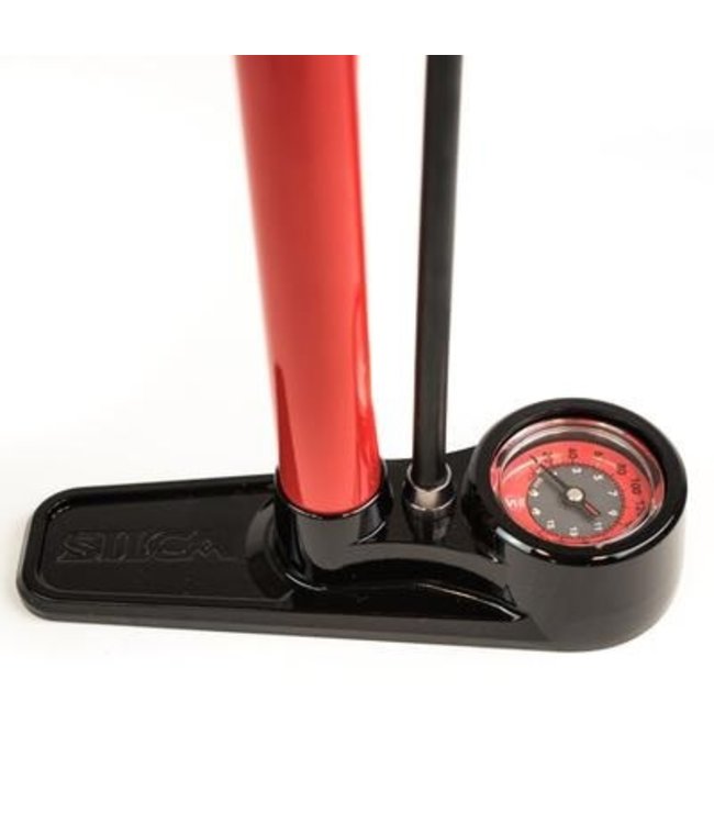 FLOOR PUMP PISTA RED
