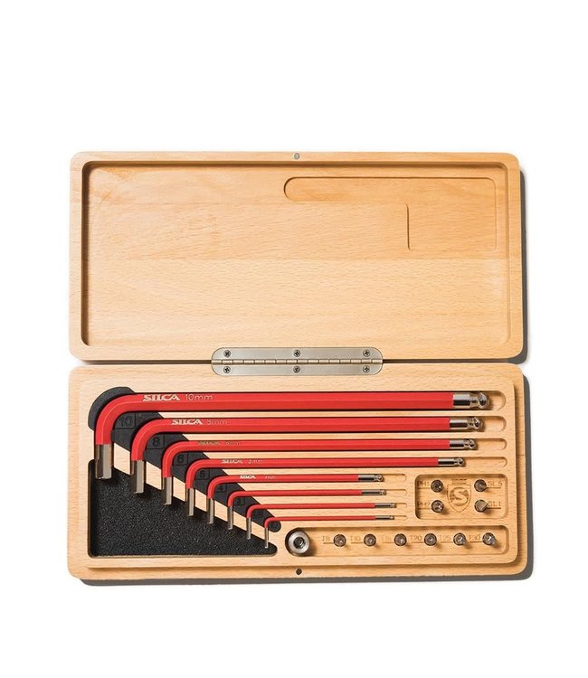 HX-ONE HOME ESSENTIAL TOOL DRIVE KIT IN WOOD BOX