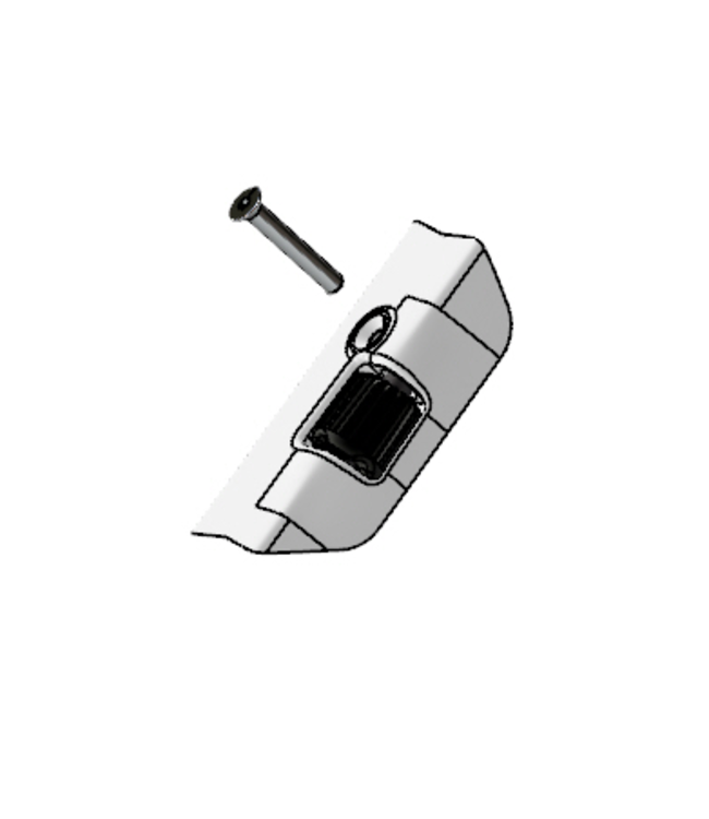 110 AIR DT PLAQUE POUR CABLE MECHANIQUE