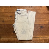 Acid Wash Skinny Jean- High Rise