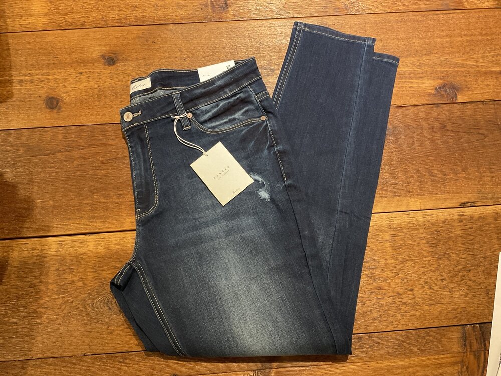 KanCan Skinny Jean- High Rise- Dark Wash- P