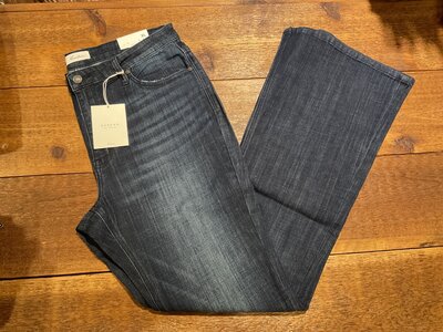 KanCan Ultra High Rise Flare- Dark Wash- P