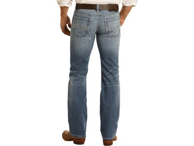 Rock and Roll Denim Regular Straight Light Wash