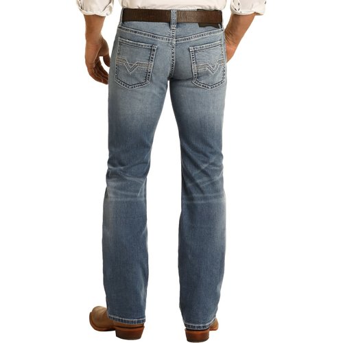 Rock and Roll Denim Regular Straight Light Wash