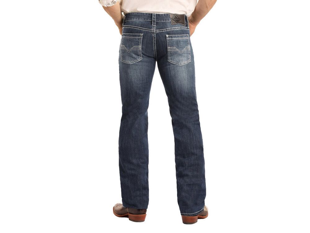 Rock and Roll Denim Pistol Straight- M1P3473