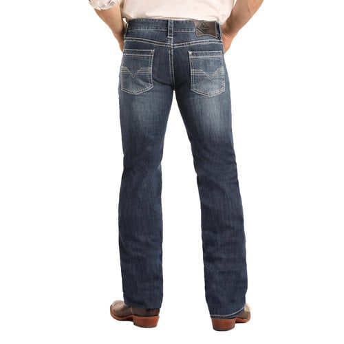 Rock and Roll Denim Regular Straight in Medium Wash