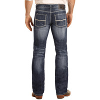 Regular Straight with Dark Distress