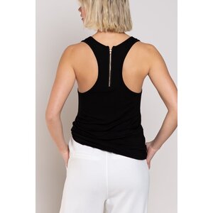 Pol Clothing POL- Zipper Detail Tank