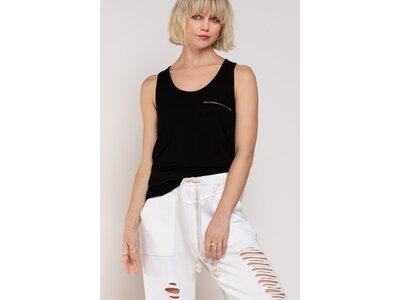 Pol Clothing POL- Zipper Detail Tank