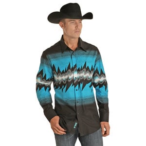 Rock and Roll Denim DaleWear- Retro Western Long Sleeve