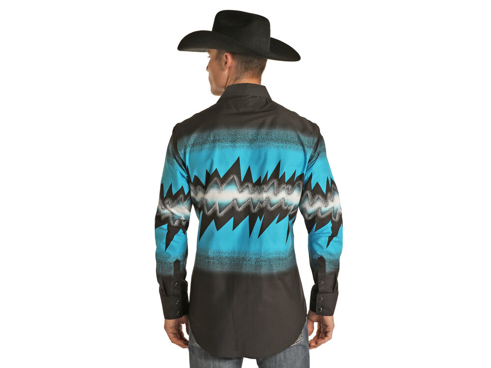 Rock and Roll Denim DaleWear- Retro Western Long Sleeve