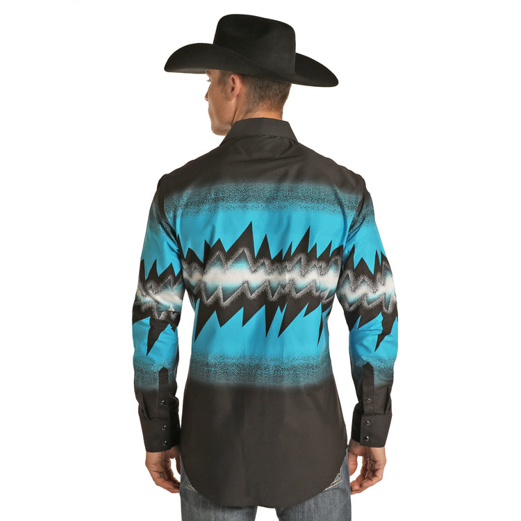 Rock and Roll Denim DaleWear- Retro Western Long Sleeve