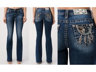 Miss ME Chloe Boot- Dream Catcher- Dk Wash M3770B