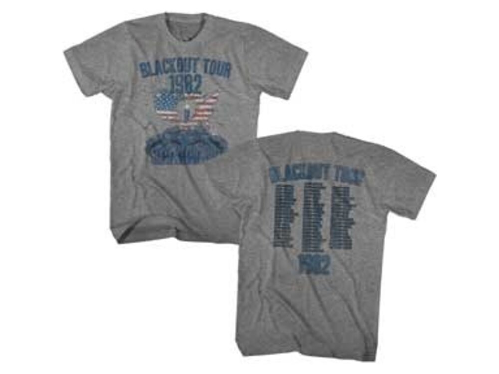 Scorpions Black Out Tour Heather Grey