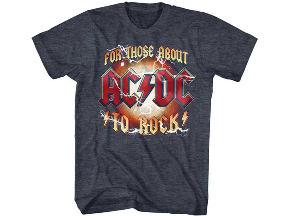 ACDC- Those About to Rock- Charcoal