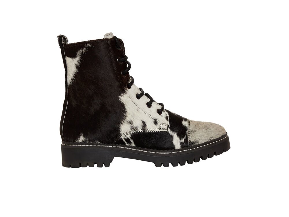 Myra Bags Fervence Cowhide Combat Boot