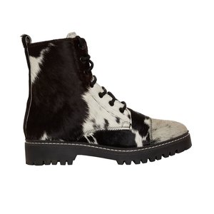 Myra Bags Fervence Cowhide Combat Boot