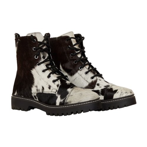 Myra Bags Fervence Cowhide Combat Boot