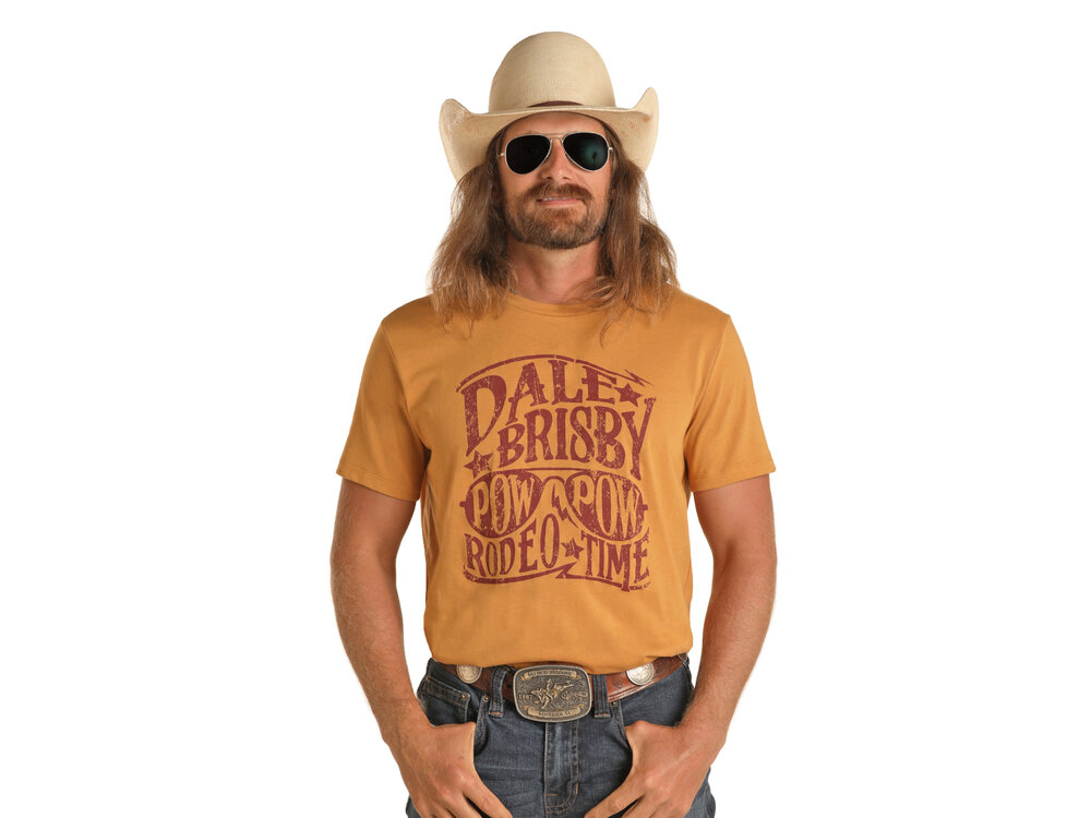 Rock and Roll Denim R&RD- Dale Brisby PowPow in Mustard
