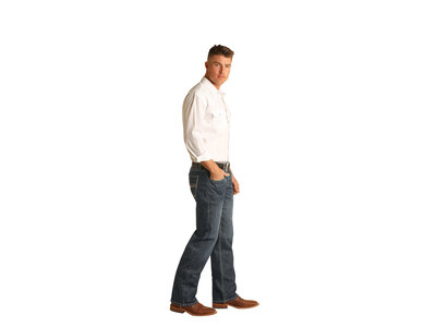 Rock and Roll Denim Pistol Straight- M1P1764