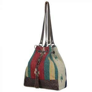 Myra Bags Radiant Red Bucket Bag