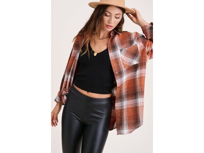 La Miel Classic Oversized Flannel