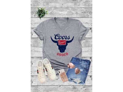 Coors Rodeo Unisex VNeck