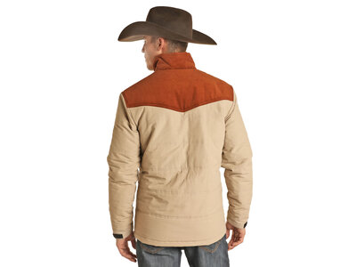 Rock and Roll Denim R&RD Men's Zip Front Jacket - 92-1108